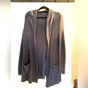 Barefoot Dreams Blue Gray with Hoodie